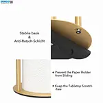 gold toilet paper holder